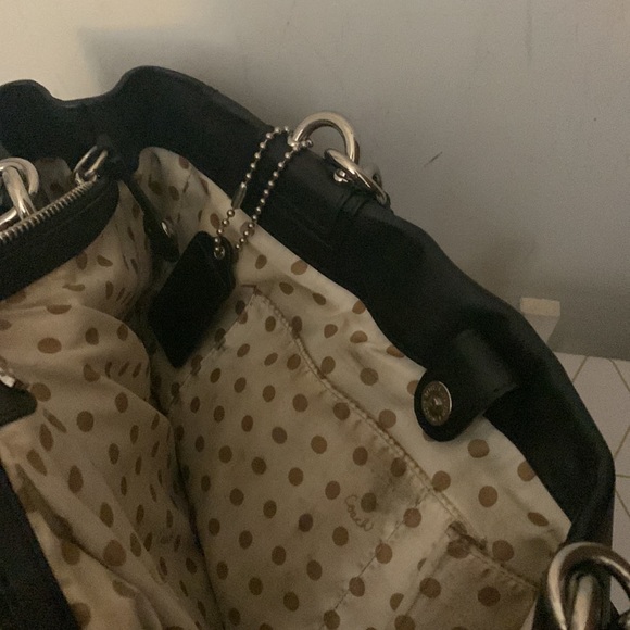 Black Coach purse - Picture 8 of 11